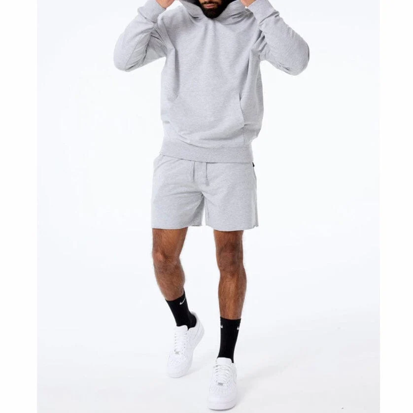 Jordan Craig Athletic Summer Breeze Knit Short (Heather Grey) 8451S - Image 2