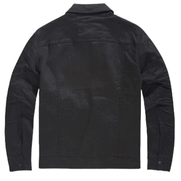 Jordan Craig Gaucho Denim Trucker Jacket (Black) JJ1152 - Image 2