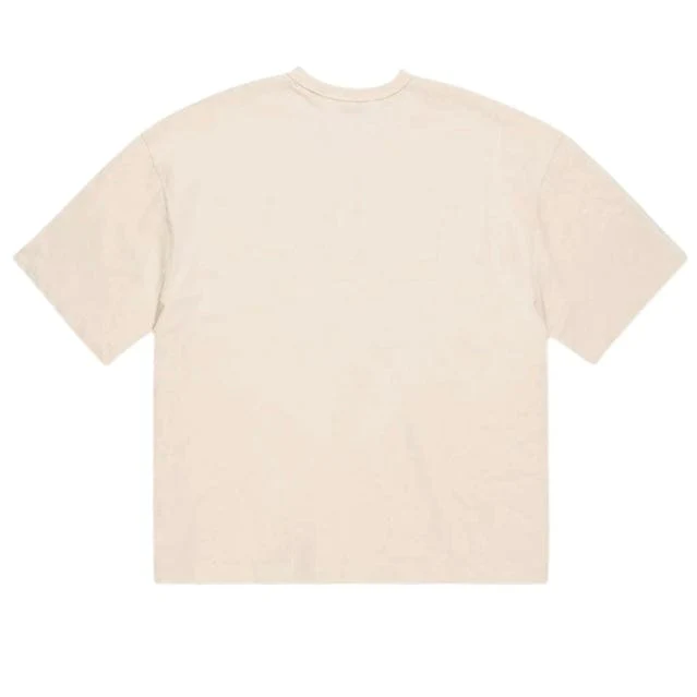 Jordan Craig Heavyweight Cropped Boxy T Shirt (Cream) 9205A - Image 4