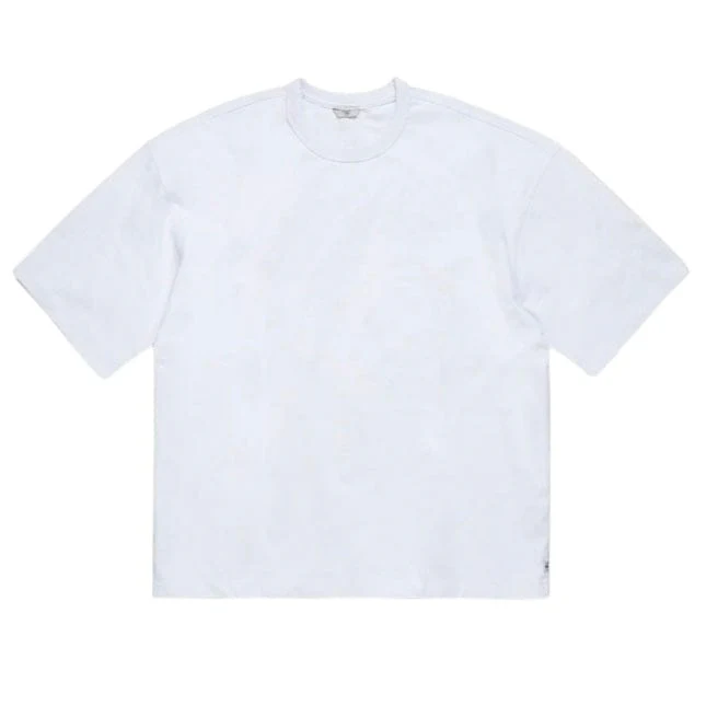 Jordan Craig Heavyweight Cropped Boxy T Shirt (White) 9205A - Image 3