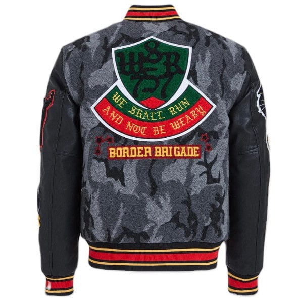 Jordan Craig Hellcat Varsity Jacket (Black Camo) 91646 - Image 8