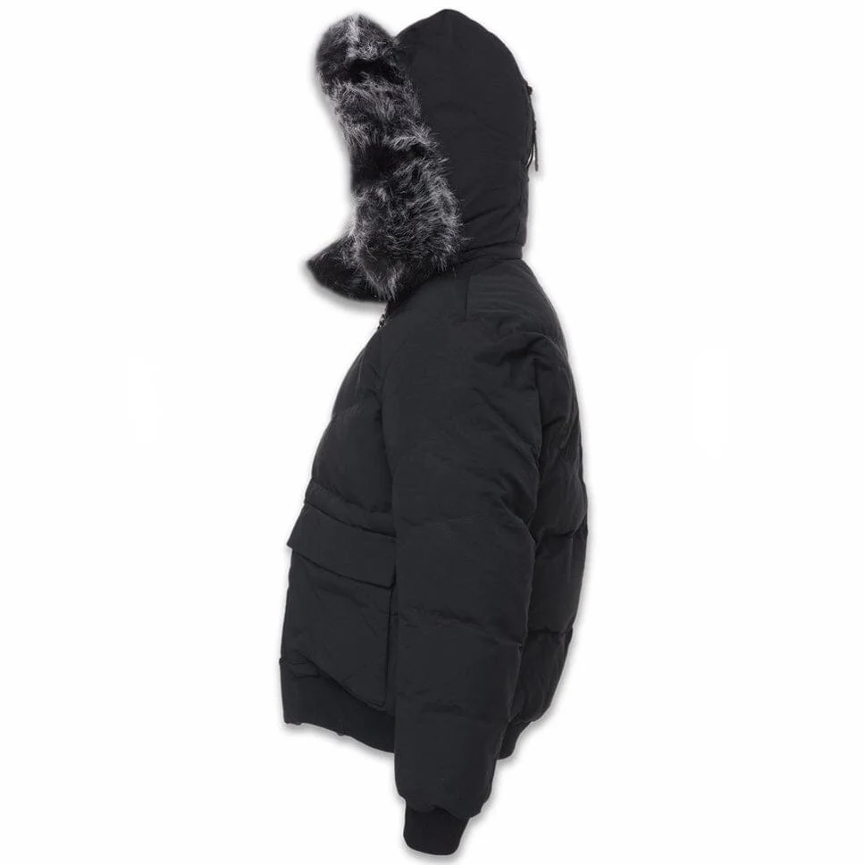 Jordan Craig Hollis Bomber Jacket (Black) 91541 - Image 7