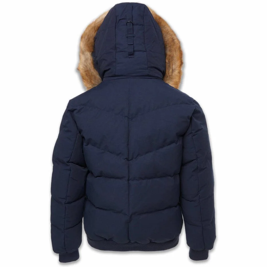 Jordan Craig Hollis Bomber Jacket (Navy) 91541 - Image 8