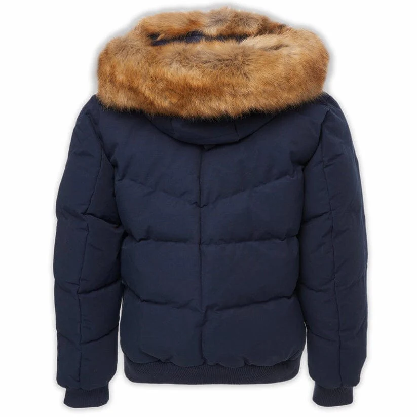 Jordan Craig Hollis Bomber Jacket (Navy) 91541 - Image 9