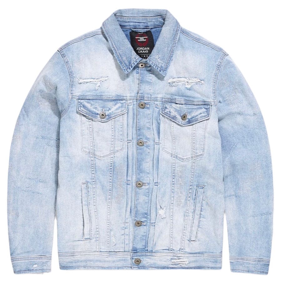 Jordan Craig Hudson Denim Trucker Jacket (Lightning Blue) JJ2273 - Image 2