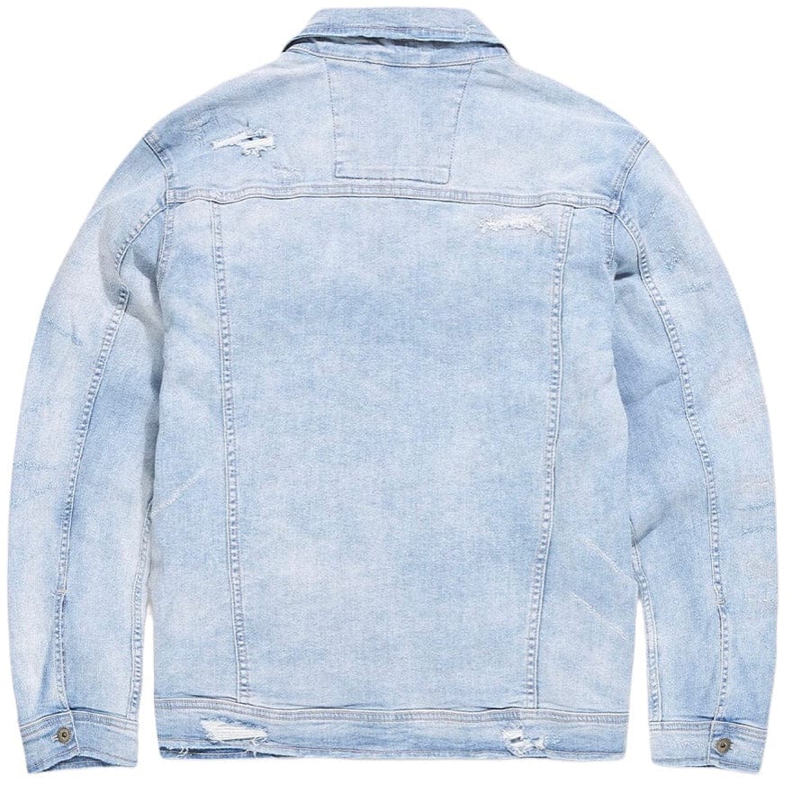 Jordan Craig Hudson Denim Trucker Jacket (Lightning Blue) JJ2273 - Image 3