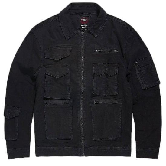 Jordan Craig Legion Denim Trucker Jacket (Vintage Black) JJ1284 - Image 2