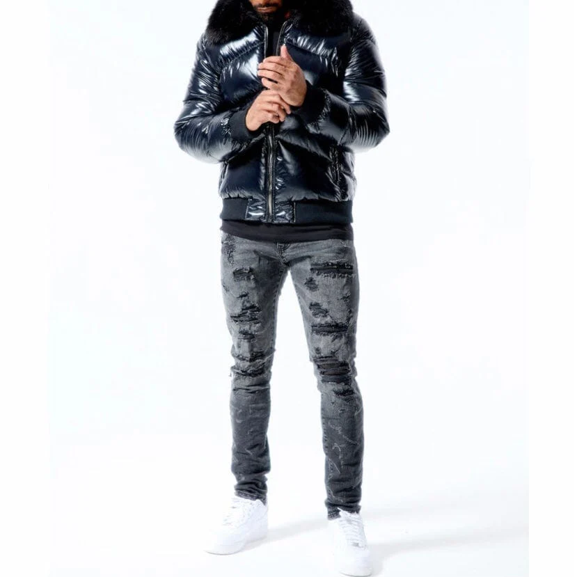 Jordan Craig Lenox Puffer (Black) 91582 - Image 3