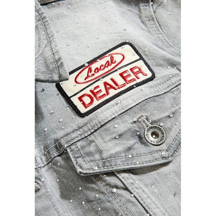 Jordan Craig Local Dealer Trucker Jacket (Cement Wash) JJ2339 - Image 6