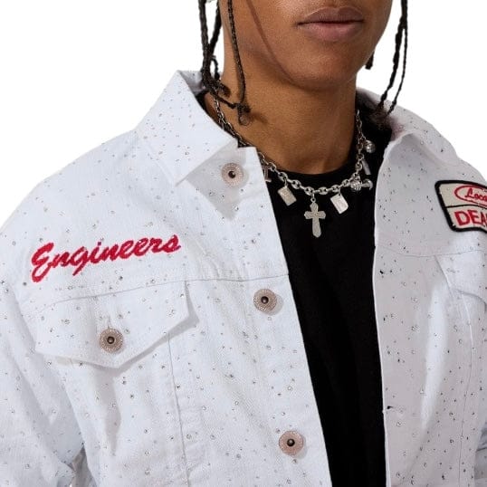 Jordan Craig Local Dealer Trucker Jacket (White) JJ2339A - Image 4