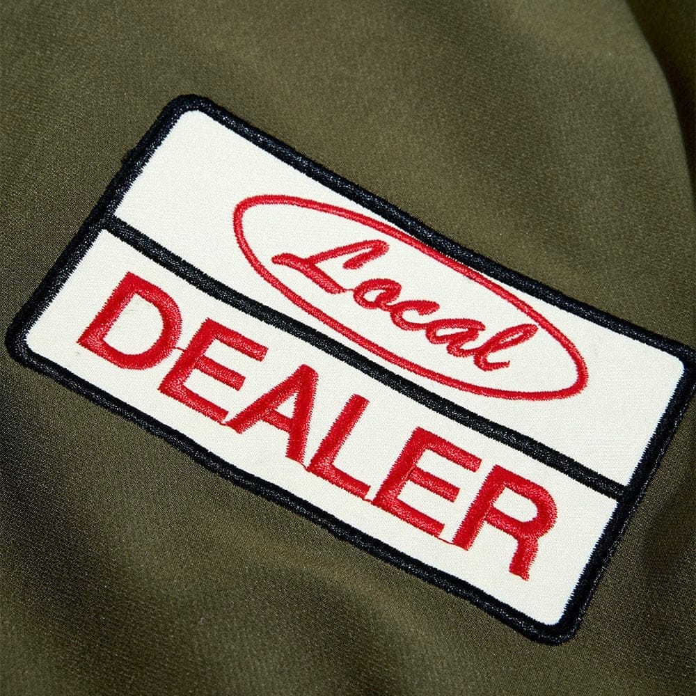 Jordan Craig Local Dealer Zip Up Windbreaker Hoodie (Olive) 8838H - Image 5