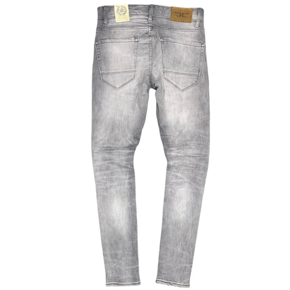 Jordan Craig Martin Fit Meadowlands Pure Monochrome Denim (Cement Wash) - Image 2
