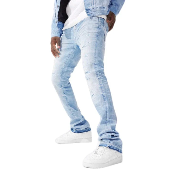 Jordan Craig Martin Stacked Amsterdam Azure Denim (Sky Blue) - Image 3