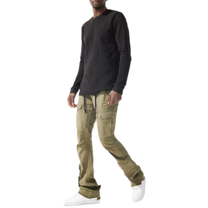 Jordan Craig Martin Stacked Aviation Cargo Pants (Sage) JTF220 - Image 4