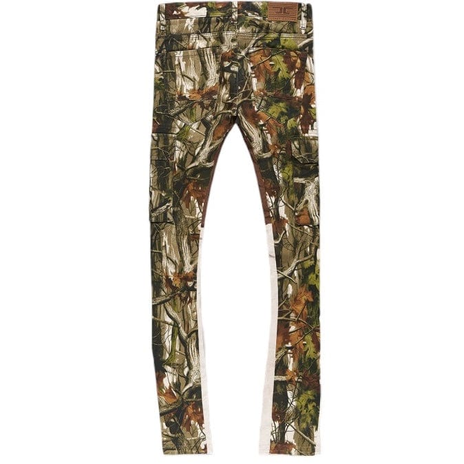 Jordan Craig Martin Stacked Camo Cargo Denim (Oak) JTF222C - Image 2