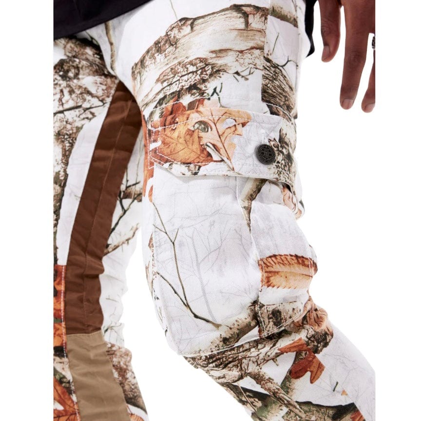 Jordan Craig Martin Stacked Camo Cargo Denim (Snow Camo) JTF223C - Image 2