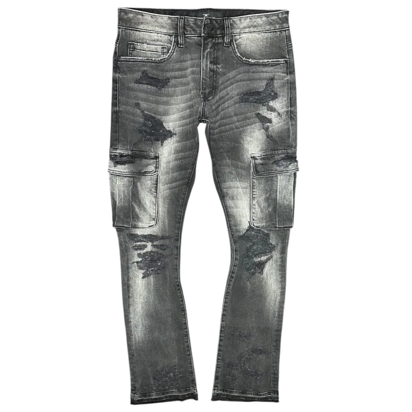 Jordan Craig Martin Stacked Cargo Pocket Denim (Black Shadow) JTF1264