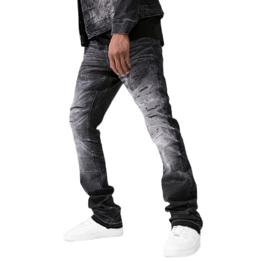 Jordan Craig Martin Stacked Desperado Denim Jean (Black Shadow) JTF351R - Image 3