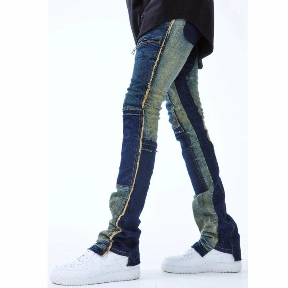 Jordan Craig Martin Stacked Maverick Denim (Desert) JTF91564 - Image 3