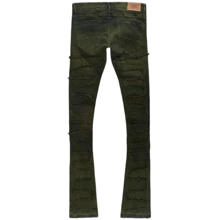 Jordan Craig Martin Stacked Oasis Denim (Olive) JTF1131 - Image 5