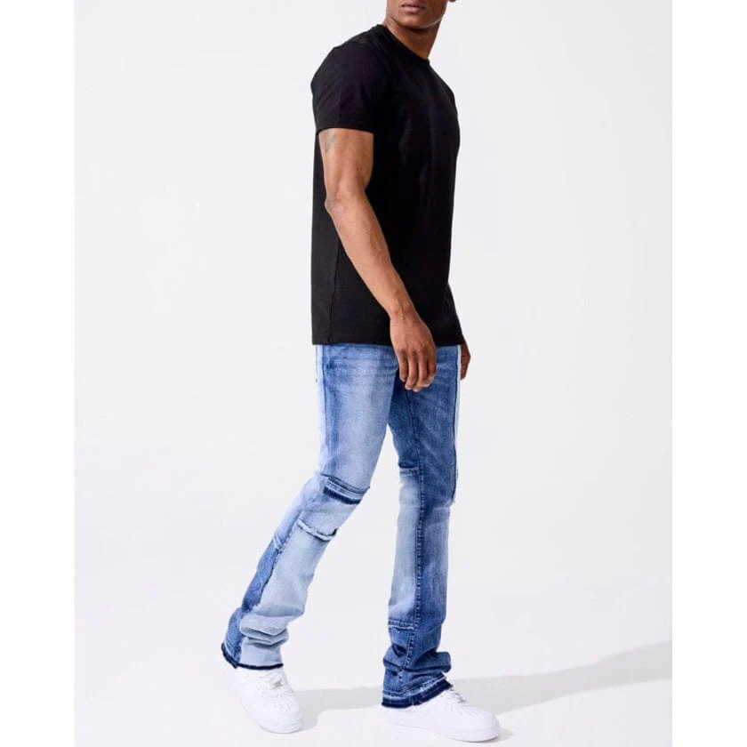 Jordan Craig Martin Stacked Patchwork Denim (Iced White) JTF202 - Image 3