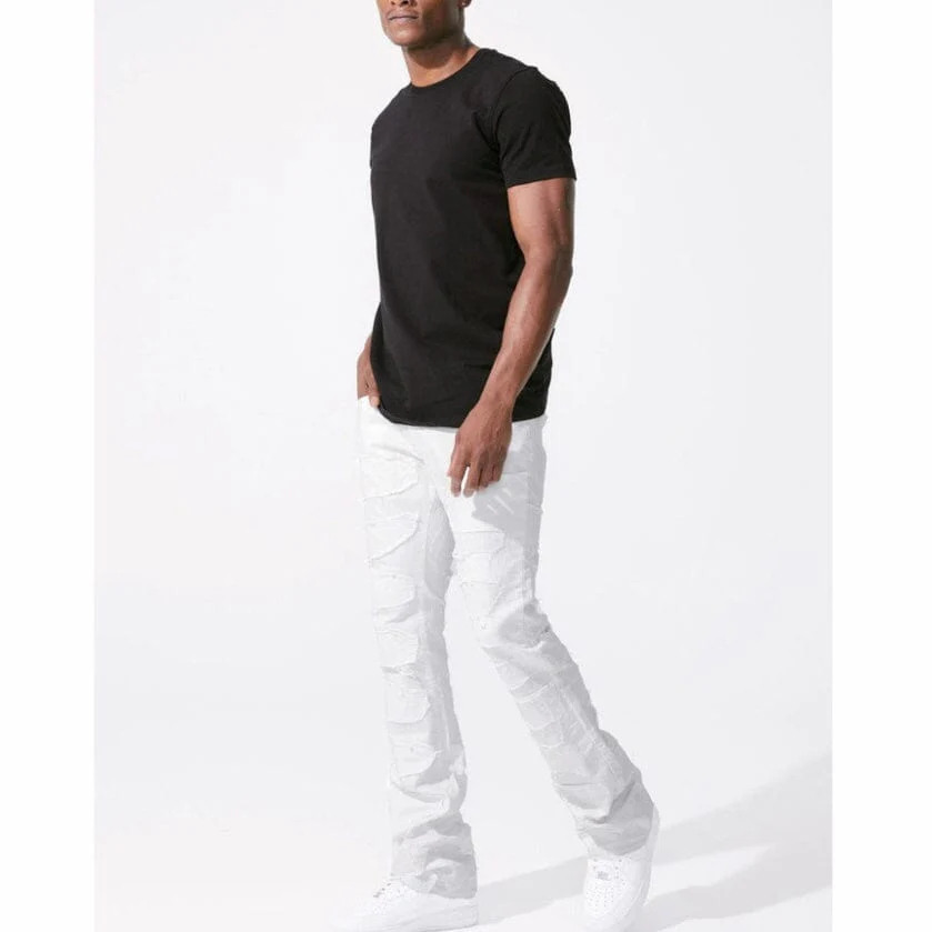 Jordan Craig Martin Stacked Python Denim (White) JTF1130A - Image 3