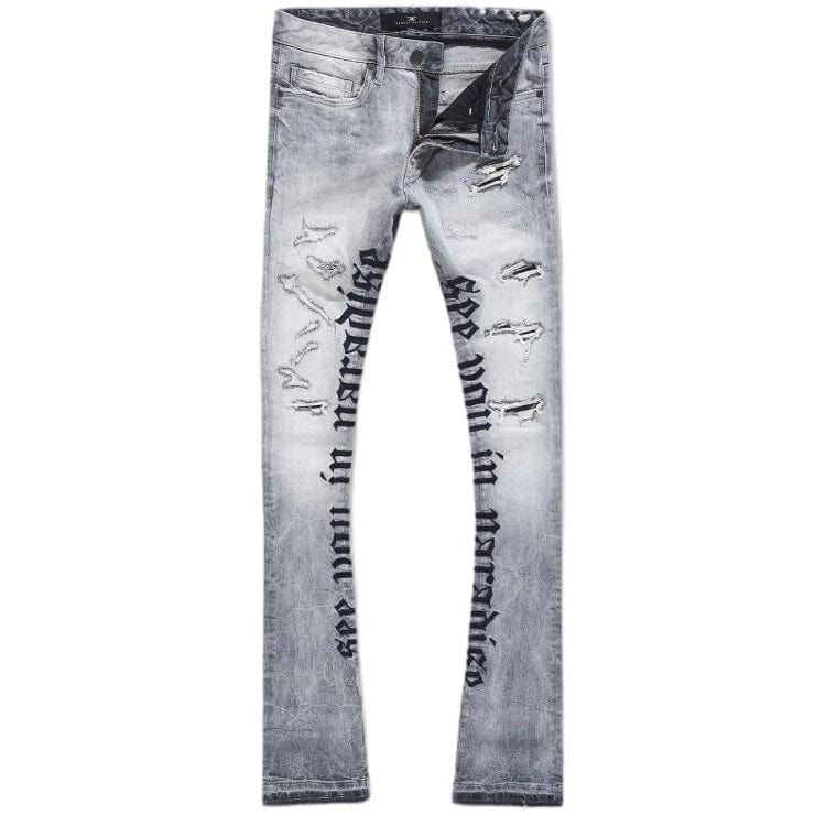 Jordan Craig Martin Stacked See You In Paradise Denim (Cement) JTF1154 - Image 4