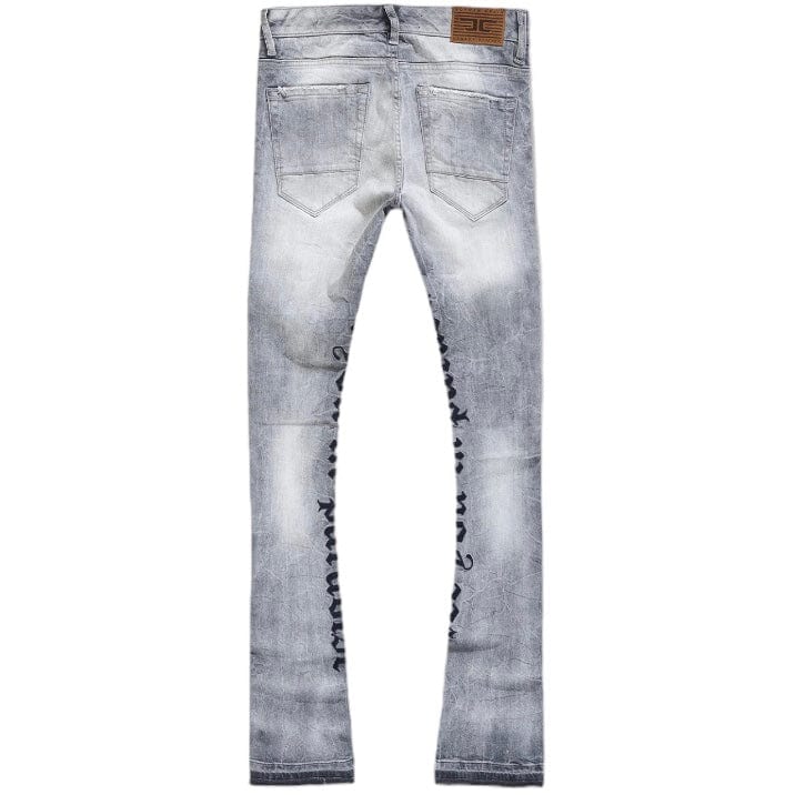 Jordan Craig Martin Stacked See You In Paradise Denim (Cement) JTF1154 - Image 5