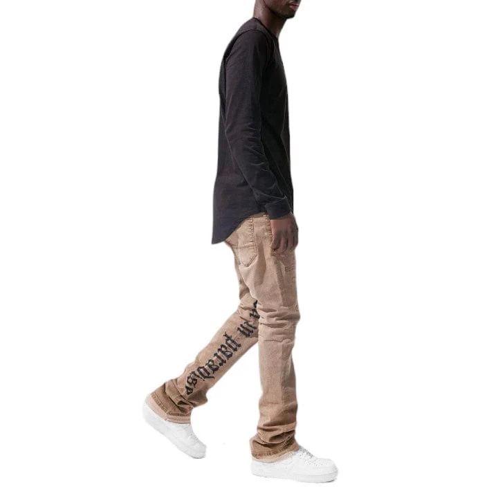 Jordan Craig Martin Stacked See You In Paradise Denim (Khaki) JTF1154A - Image 3