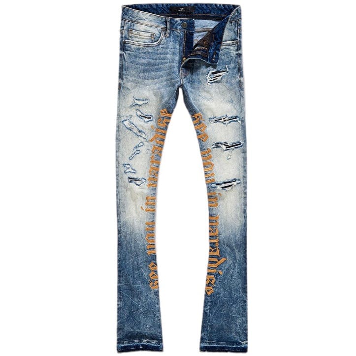 Jordan Craig Martin Stacked See You In Paradise Denim (Lager) JTF1154 - Image 4