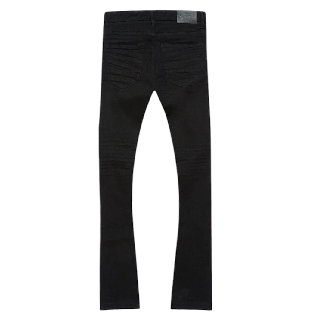 See You In Paradise Stacked Denim (Black) JTF2117A - Image 3