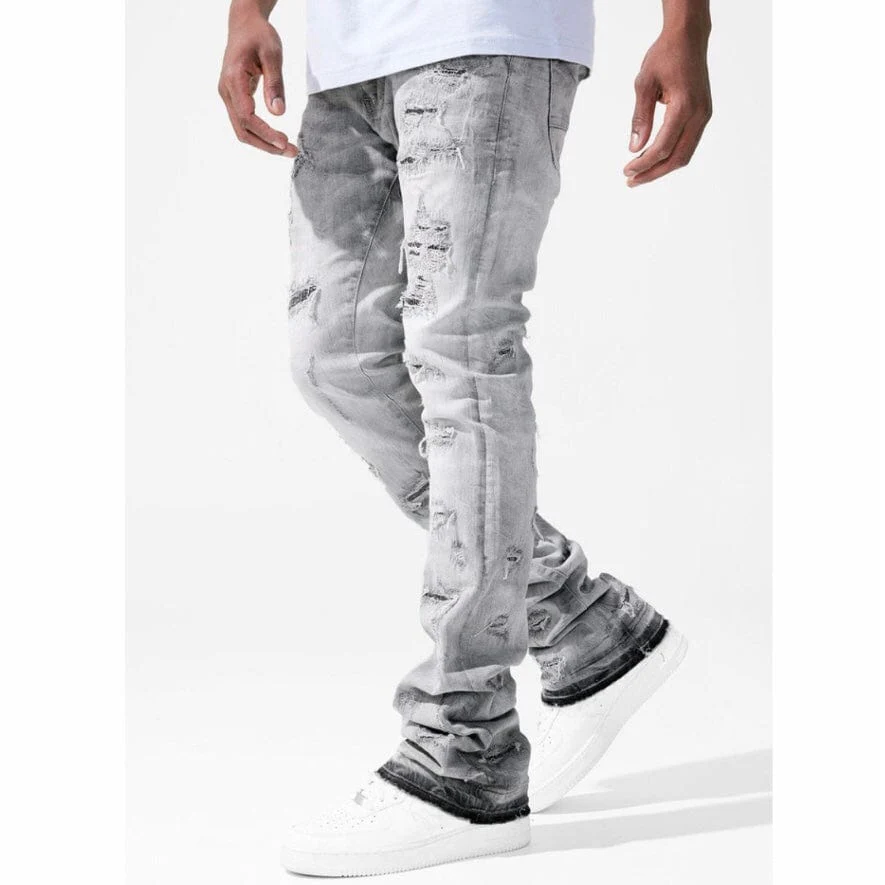 Jordan Craig Martin Stacked Wolverine Denim (Arctic Grey) JTF1134 - Image 2