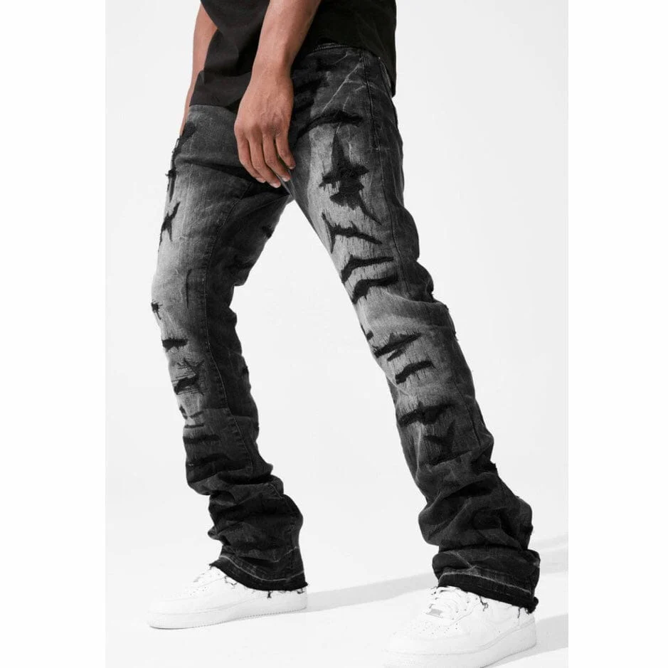 Jordan Craig Martin Stacked Wolverine Denim (Black Shadow) JTF1134 - Image 2