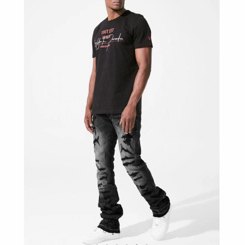 Jordan Craig Martin Stacked Wolverine Denim (Black Shadow) JTF1134 - Image 3