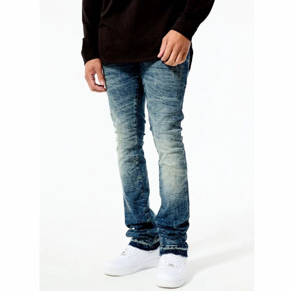 Jordan Craig Martin Stacked Woodstock Denim (Studio Blue) JTF201 - Image 2