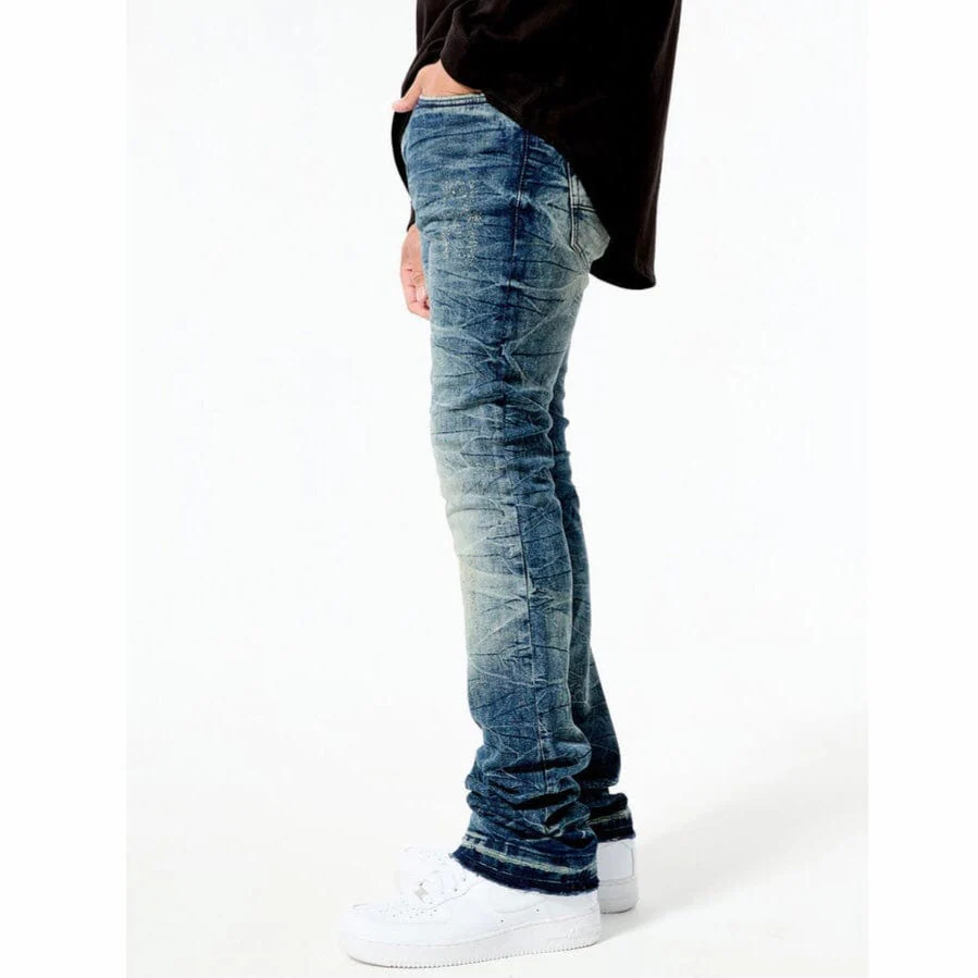 Jordan Craig Martin Stacked Woodstock Denim (Studio Blue) JTF201 - Image 3