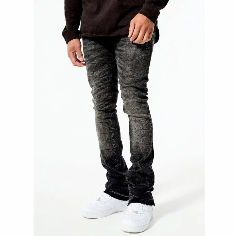 Jordan Craig Martin Stacked Woodstock Denim (Vintage Black) JTF201 - Image 2