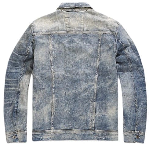 Jordan Craig Meadowlands Denim Trucker Azure Jacket (Antique) - Image 2