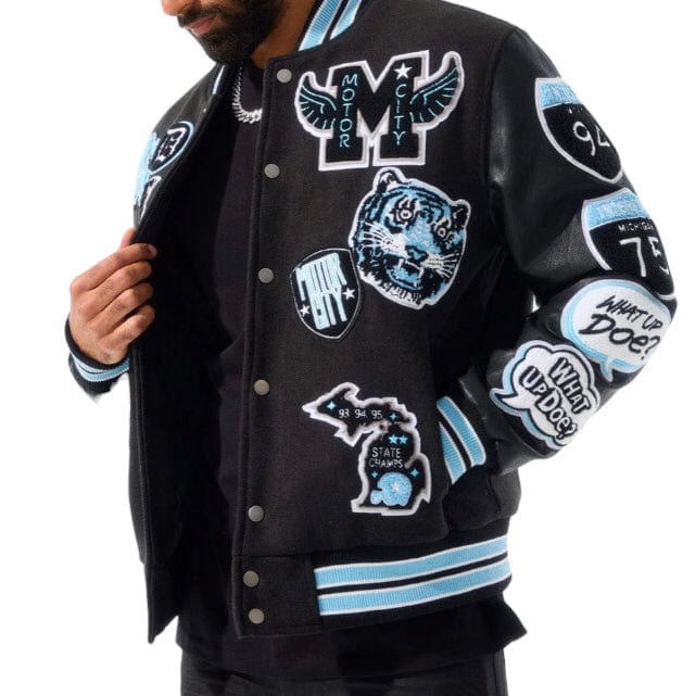 Jordan Craig Motown Varsity Jacket (Lion) 91651 - Image 2
