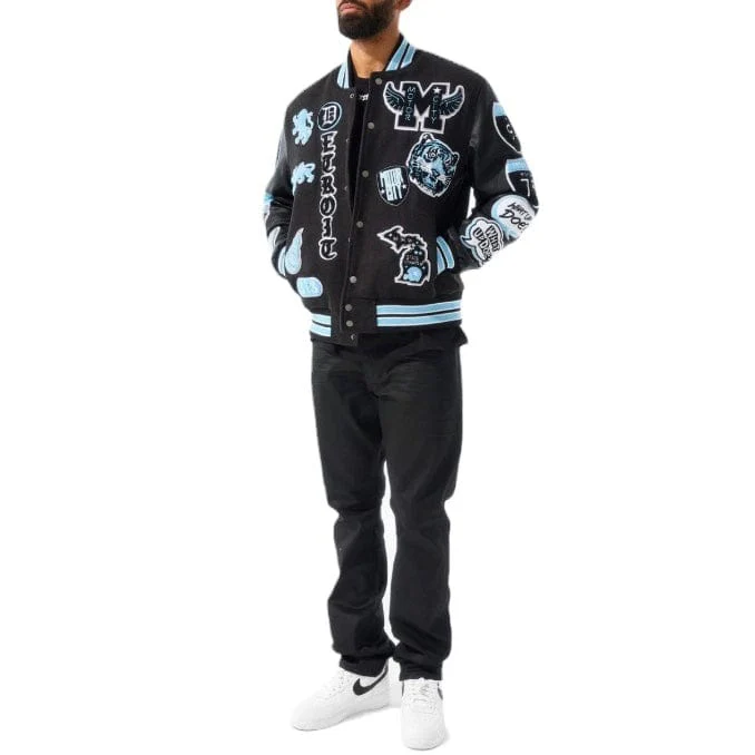 Jordan Craig Motown Varsity Jacket (Lion) 91651 - Image 5