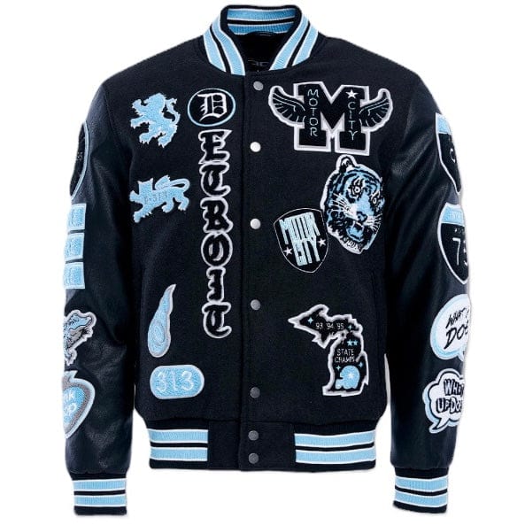 Jordan Craig Motown Varsity Jacket (Lion) 91651 - Image 6