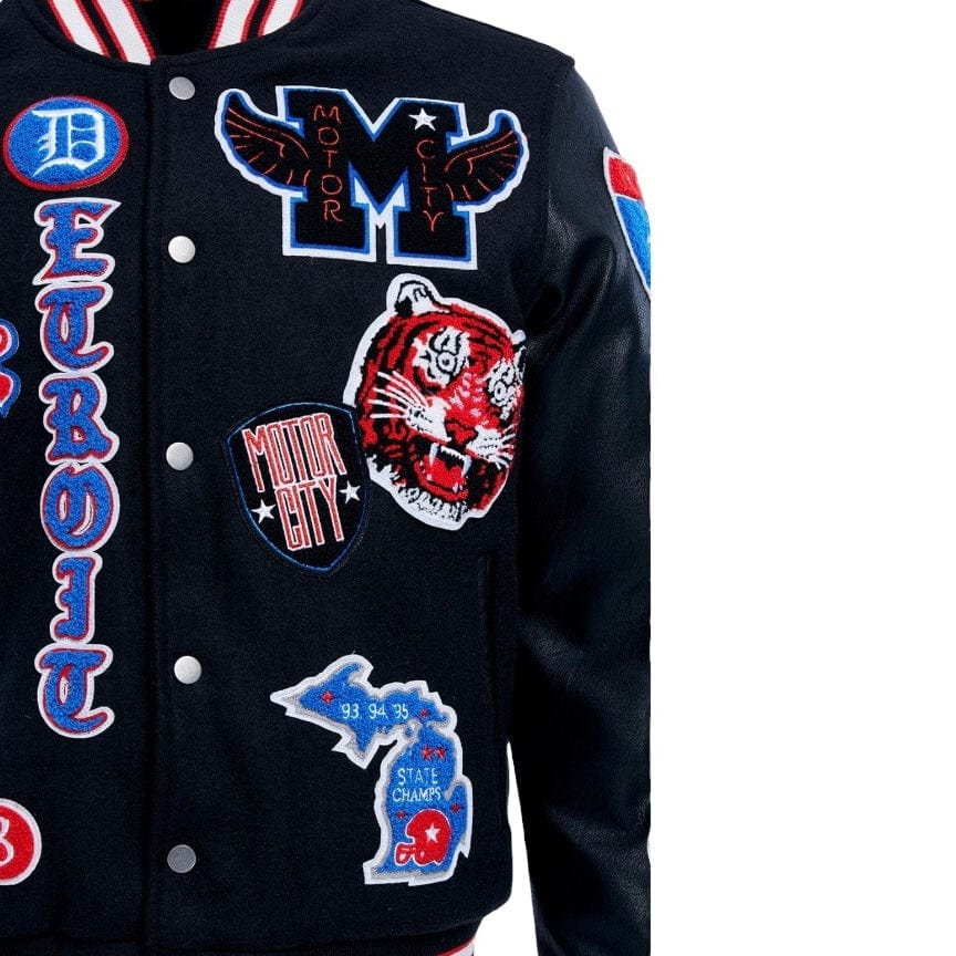 Jordan Craig Motown Varsity Jacket (Piston) 91651 - Image 10