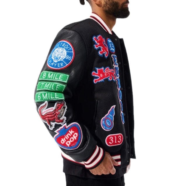 Jordan Craig Motown Varsity Jacket (Piston) 91651 - Image 3