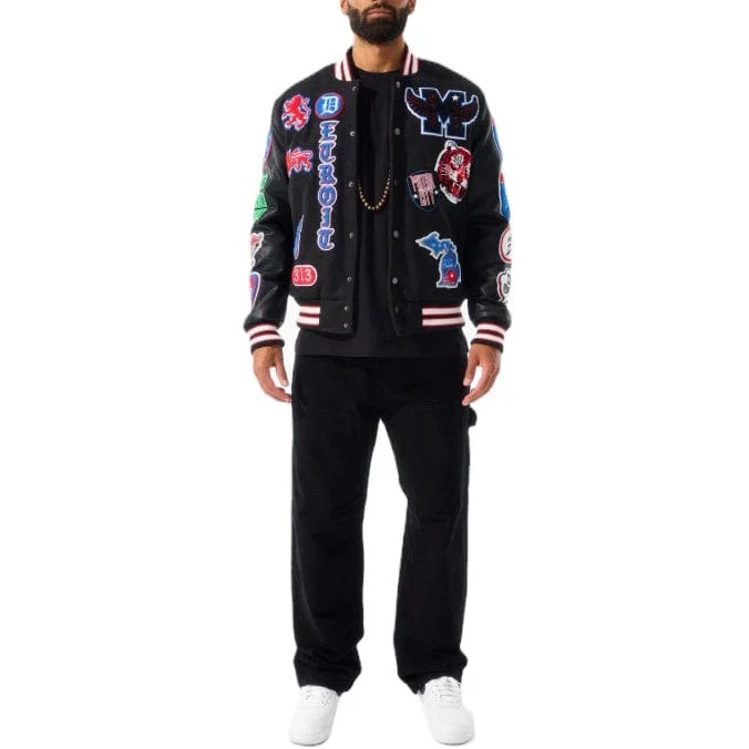 Jordan Craig Motown Varsity Jacket (Piston) 91651 - Image 5