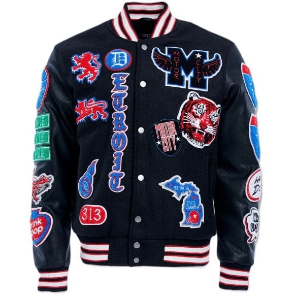 Jordan Craig Motown Varsity Jacket (Piston) 91651 - Image 6