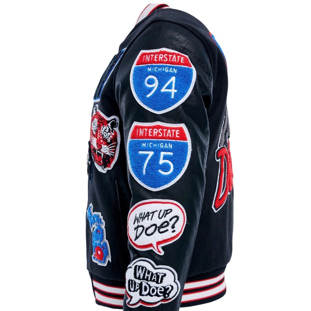 Jordan Craig Motown Varsity Jacket (Piston) 91651 - Image 8