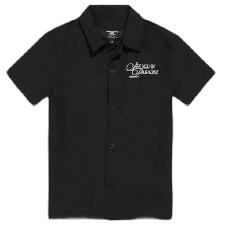 Jordan Craig Oakland Mechanic Short & Shirt Set (Black) 2061-2061S