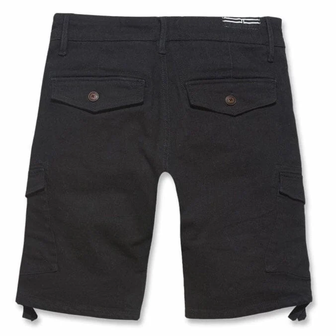 Jordan Craig OG Cargo Shorts (Black) 4383A - Image 2