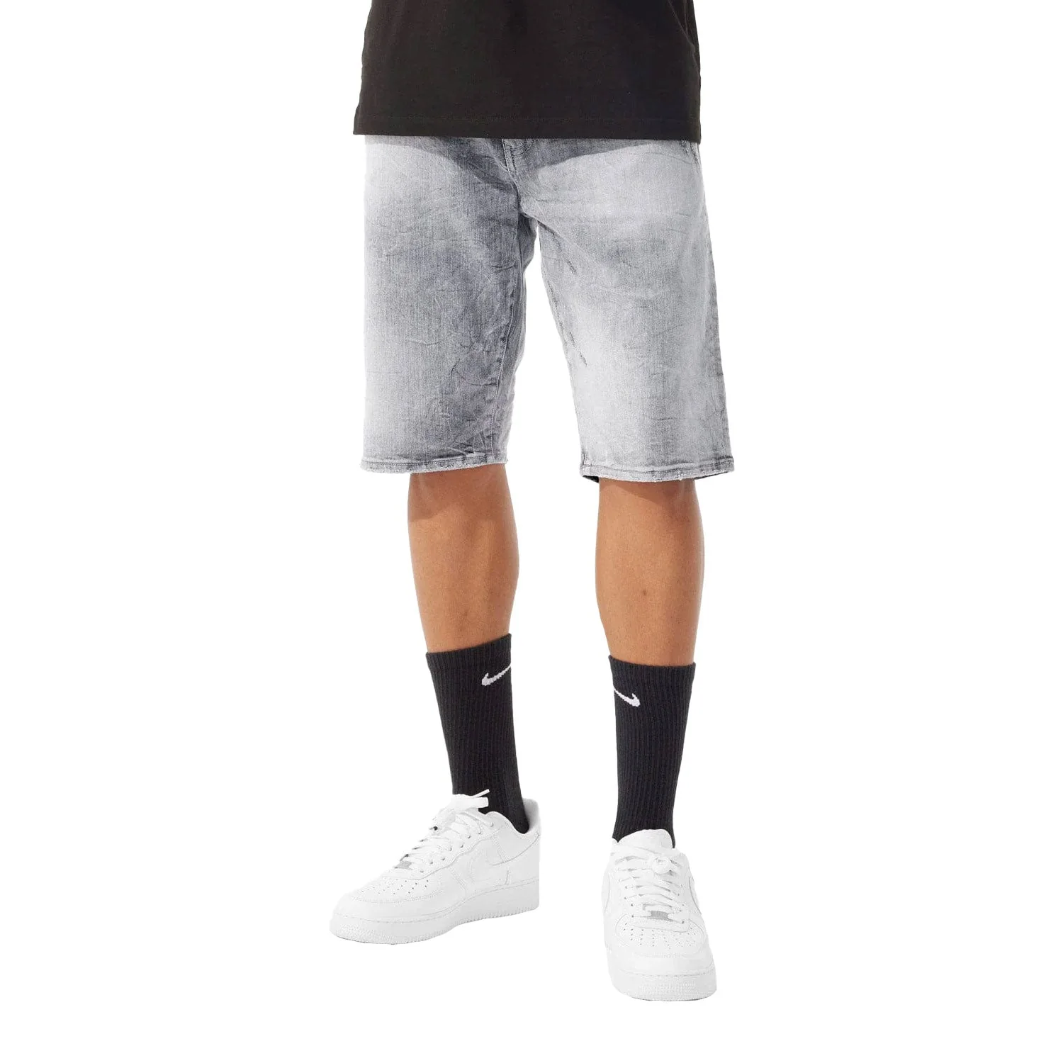 Jordan Craig OG Madison Denim Shorts (Cement Wash) J3222S