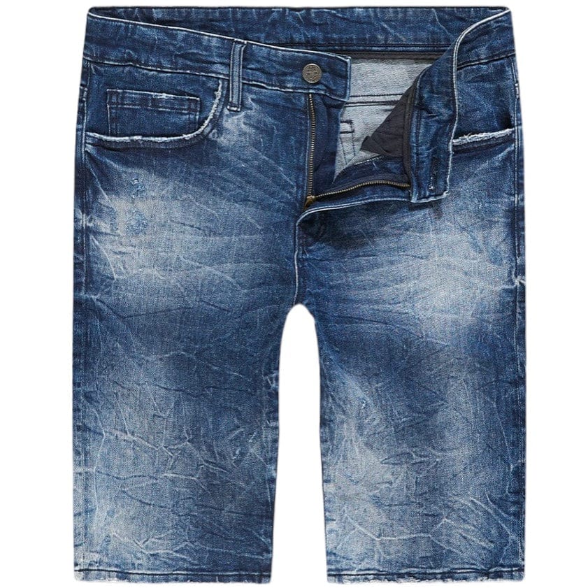 Jordan Craig Og Madison Denim Shorts (Deep Blue) J3206S - Image 2
